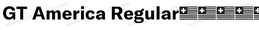 GT America Regular字体转换